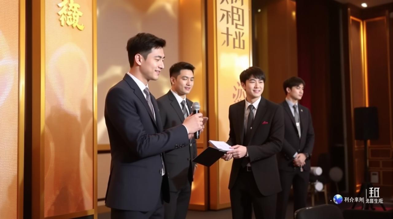 日韩在线电影新签约演员发布会盛大举行，五位新星正式亮相